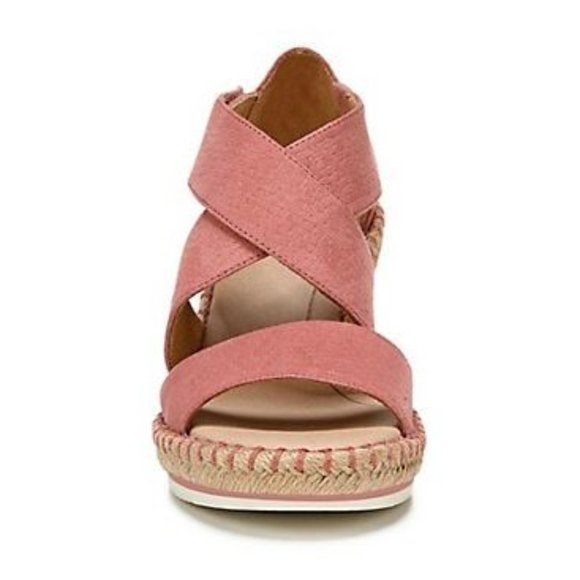 New whit tag Dr. Scholl's Vacay Womens' Wedge Sandals, Size: 8.5 Red - Picture 3 of 6